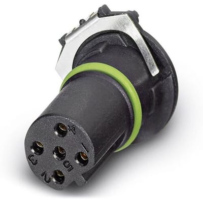 Phoenix Contact 1551435 Sensor/actuator inbouwconnector M12 Aantal polen (sensoren): 5 Bus, inbouw 60 stuk(s) Bulk