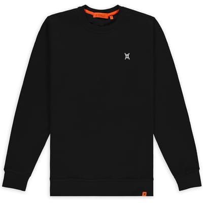 Aspact Zavi Crewneck Black Size: S | Sweaters Outlet | Unisex | Zwart