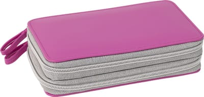 EBERHARD FABER schooletui Double Decker, 30-delig, roze