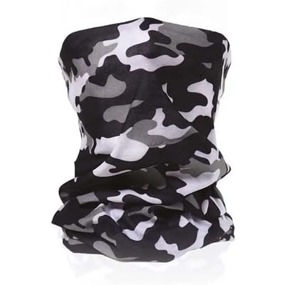 Bedrukte motor choker Harisson Artic Camo