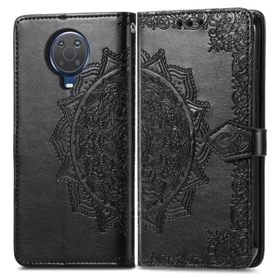 imoshion Hoesje - Geschikt voor Nokia G10 / Nokia G20 - Mandala Bookcase - Zwart