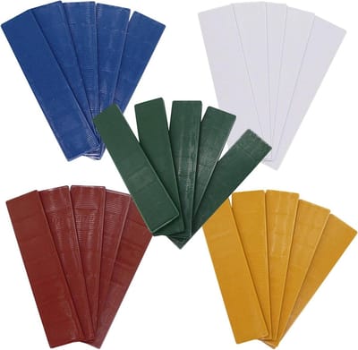 Plastic Shims - Glazing Packers Frame Spacers - Nivelleren Kozijnen Deuren - Vlakke Kunststof Plaatjes - 20 Stuks 1-5 mm