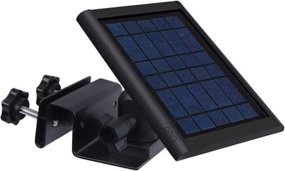 Dakgoot Camera Houder - Bevestiging Buitencamera - Buitenbewaking Monteren - Verstelbare Arm - 8.4 x 7 x 5.2 cm - Zwart