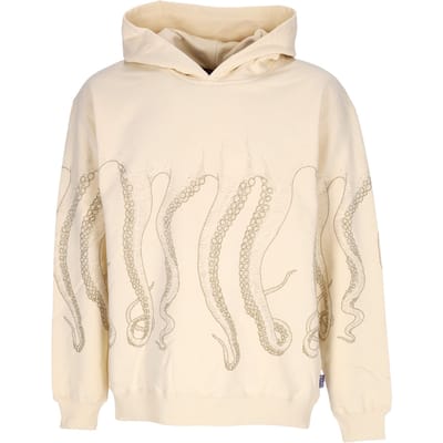 Lichtgewicht sweatshirt met capuchon voor heren Outline Hoodie creme