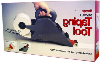 Gipsplaat Afwerkingstool - Tape en Modder Applicator - Gipsplaatnaden Dichten - Verkort Tijd Verdubbeling - 60 voet tape capaciteit
