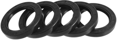 Dubbele Lip Olieafdichting 50x70x10 mm - Hoge Druk Rubber NBR, Roterende Veerstalen Afdichtingsring, 5 Stuks voor Diverse Toepassingen