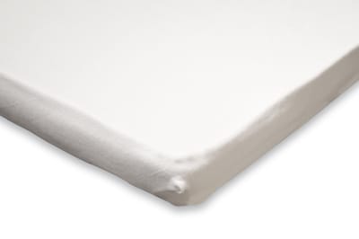 Eleganzzz Topper Molton Hoeslaken - Katoen - Stretch - Molton 90x220cm - Wit - Matrasbeschermer - Matrashoes - Eenpersoons