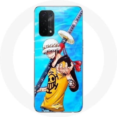 Oppo A54 5G 46 hoesje Anime One Piece Trafalgar D Water Law