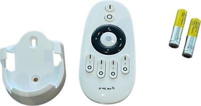 TQ4U LED inbouwspots - Ø 50 mm - Kantelbaar - 2800K - Dimbaar - Incl afstandbediening, driver en kabels - COMPLETE SET