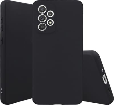MobyDefend Hoesje - Geschikt voor Samsung Galaxy A33 - TPU Backcover - Mat Zwart