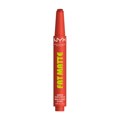 NYX Professional Make Up Fat Matte Lipstick - Comfortabele matte finish - Niet-uitdrogend gevoel - Coral Cuddlin - 3.5g