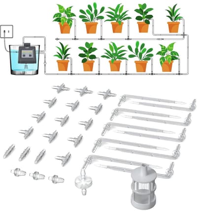 Automatisch Irrigatiesysteem voor Kamerplanten - Druppelirrigatieset met Accessoires