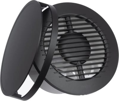 Badkamerventilator 125 mm - Stille Ventilator met Lichtschakelaar voor Badkamer en Toilet