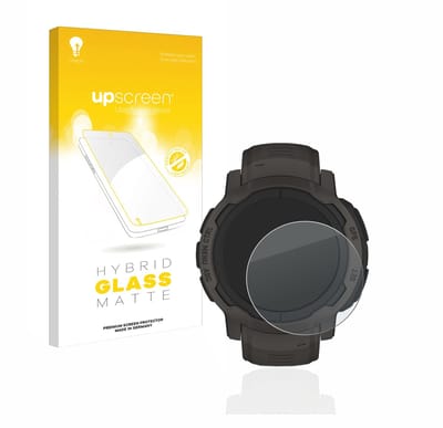 upscreen - Screenprotector voor Garmin Instinct 2 / 2 Solar - Folie Beschermfolie Beschermglas matte
