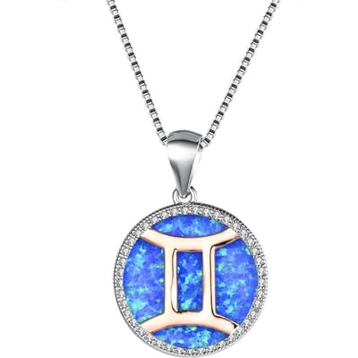 Ketting Europees en Amerikaans 12 Sterrenbeelden Ketting