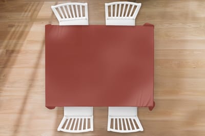 Tafelkleed - Tafellaken - 170x130 cm - Palet - Rood - Interieur - Binnen en Buiten