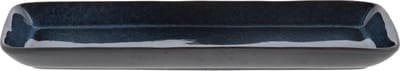 BITZ Serveerschaal rechthoekig 38 x 14 x 3,5 cm Zwart/Donkerblauw