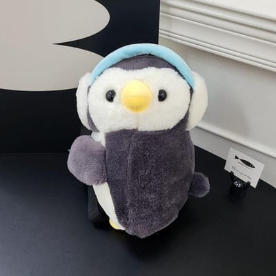 Plush Toy Penguin Crossbody Bag Dual-purpose Bag Doll Children Backpack Large Capacity JK Lolita Animal Shoulder Bag Girls
