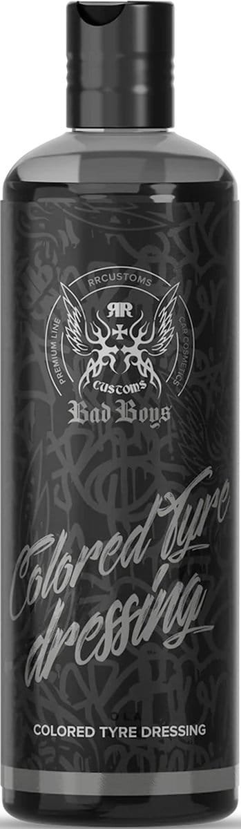 RR Customs BadBoys Colored tyre dressing 500ml