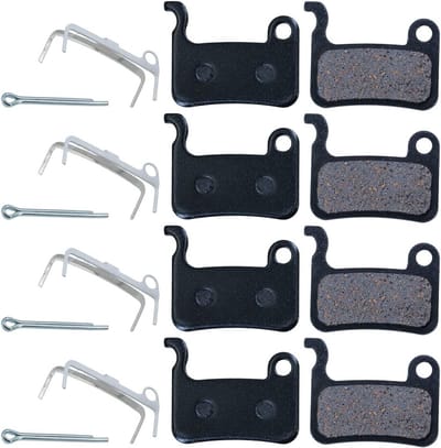 Kwalitatieve Remblokken voor Mountainbikes - Halfmetalen en Resina, Geschikt voor Shimano Deore XT, XTR, LX, SLX en Alfine