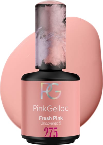 Pink Gellac Gellak - 275 Fresh Pink 15ml - Roze Gel Nagellak - Gellac - Gel Nagels Producten