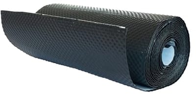 Wandverbindingsband 3D - 5m x 29cm - Zelfklevend Antraciet Aluminium met Butyllijm voor Dakafdichting