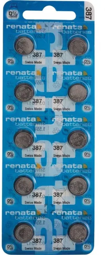 Renata – 387 MP CE – Knoopcel batterij – 10 stuks