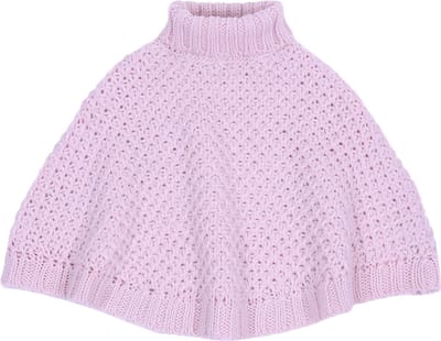 Roze poncho