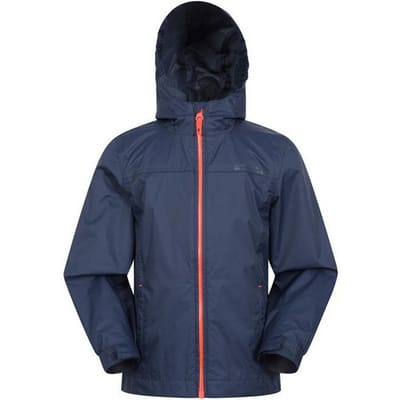 Mountain Warehouse Kinderen/Kinderen Torrent waterdichte jas met getapete naad (Blauw)