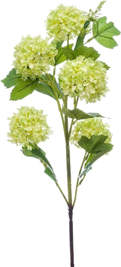 Emerald - Kunstbloem Viburnum 75cm groen - Kunstplant voor binnen