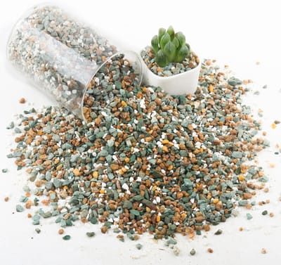 Mix Stenen Planten - Potgrond Toevoeging - Planten Verzorging - Natuursteen Mix - 14 kg - Multicolor