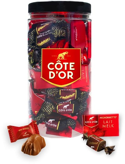 The best of Côte d'Or - Mini Bouchée, Mignonnette Melk & Chokotoff - 800g