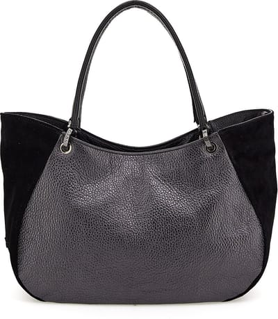 Gabs Leren Schoudertas Handtas Roberta Ruga Shoulderbag Nero Zwart