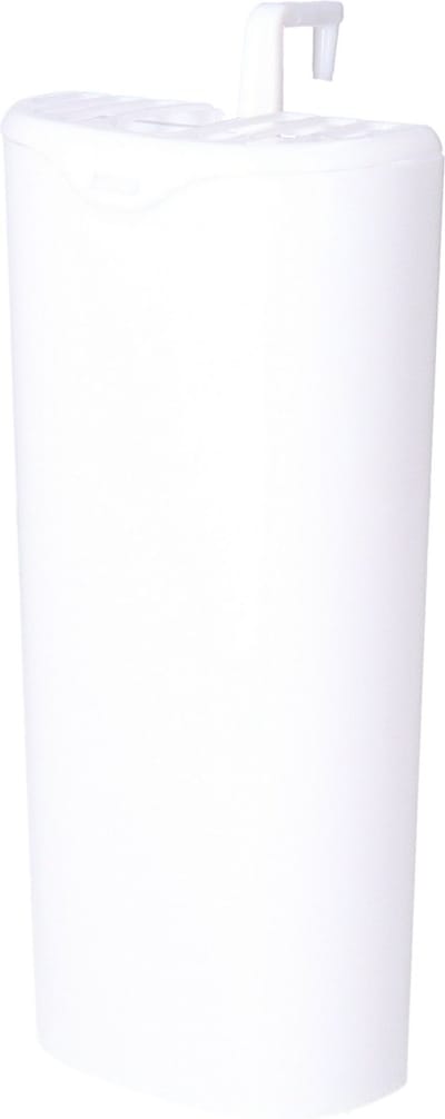 Gondol Radiatorbak luchtbevochtiger - waterverdamper - wit - kunststof - 22 x 9 cm
