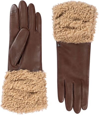 Roeckl Montrose Handschoenen Leder - Dames - walnut