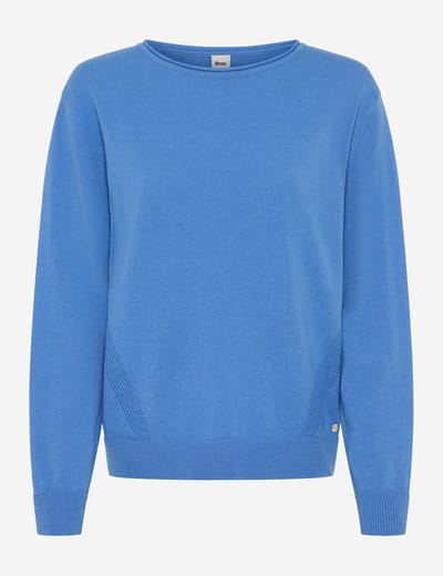 Brax Dames Trui  Style LISA blue heaven, blauw, maat 38