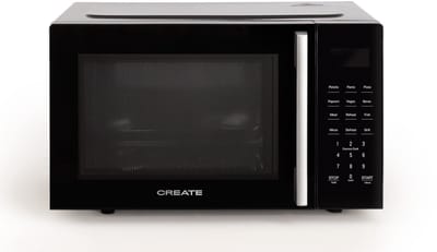 CREATE - Magnetron 23L met grill- en ovenfunctie 1000W - Zwart - MICROWAVE STUDIO