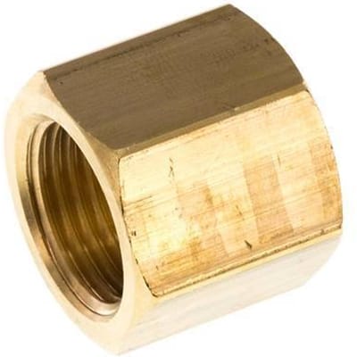Verloopsok M16 X 1.5 X G1/2'' Messing 16bar 27mm Zeskant [2 Stuks]