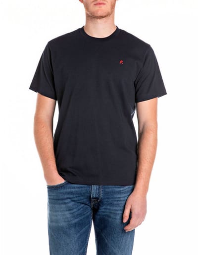 Replay M3015.000.2660 T-shirt Met Korte Mouwen Blauw XL Man
