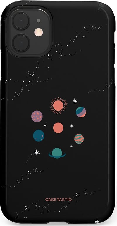 Casetastic Hoesje Geschikt voor Apple iPhone 11 - Stijlvolle Beschermende Duo-layer Case - Universum familie
