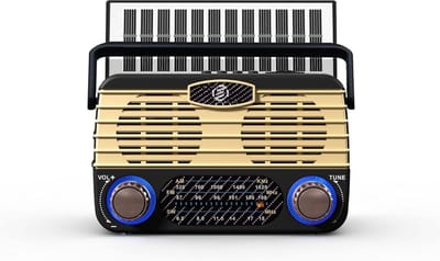 Equivera Transistor Radio - Transistor Radio op Batterijen - Draagbare Radio - Kleine Radio - Draagbare Radio op Batterijen - Transistorradio - Noodradio - Radio voor Rampen - Radio op Batterijen