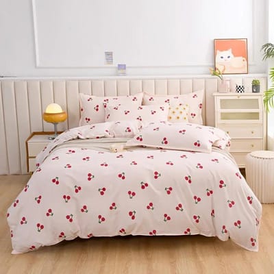 Luipaardprint dekbedovertrek Twin Queen 4 stuks Wild Animal Cheetah Skin Bontprint beddengoedset Microvezel omkeerbare dekbedovertrek 150x200cm 4pcs set