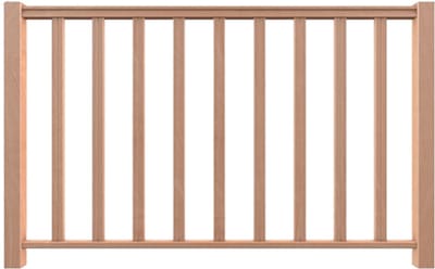 Kordo - Vulklemkit voor houten balustrade - HECTO - Beuk - 1,5 m