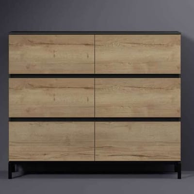 Dressoirkast Cube 155 cm hoog