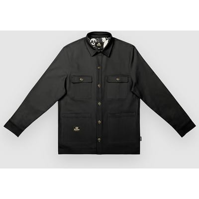 The Dudes Flashy Pattern Over Dave Classic Shirt zwart