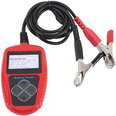 12V auto-accutester CCA 100 tot 2000 220AH digitale auto-accutester, accu-analysator, start- en laadtesttool