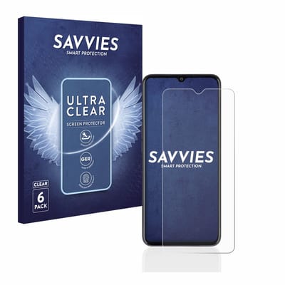Savvies - Screenprotector voor Oppo A77 5G - Folie Beschermfolie transparant 6 Stuks
