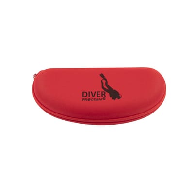 brillenkoker diver rood