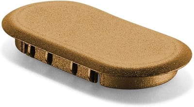 Voegdekens Houtbewerking - PVC Dekens - Afwerken Houtnaden - Snel Frezen - 30mm Dikte - Lichtbruin