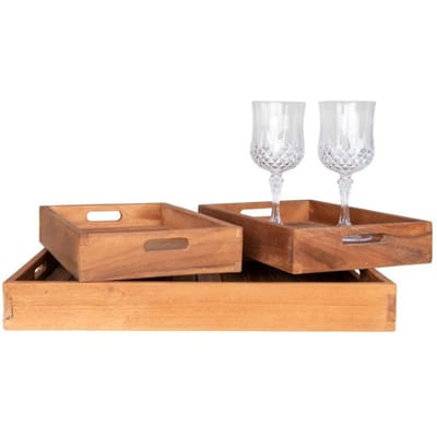 Teakhouten bovenbladen House Nordic Faro (x3)